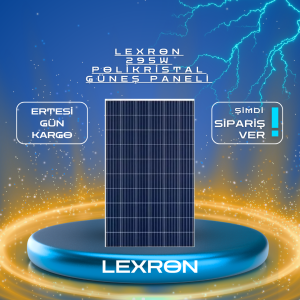 LEXRON 295W POLİKRİSTAL GÜNEŞ PANELİ