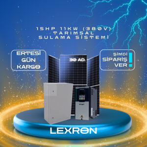 15HP 11kW (380V) TARIMSAL SULAMA SİSTEMİ