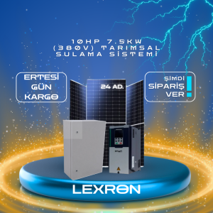 10HP 7.5kW (380V) TARIMSAL SULAMA SİSTEMİ