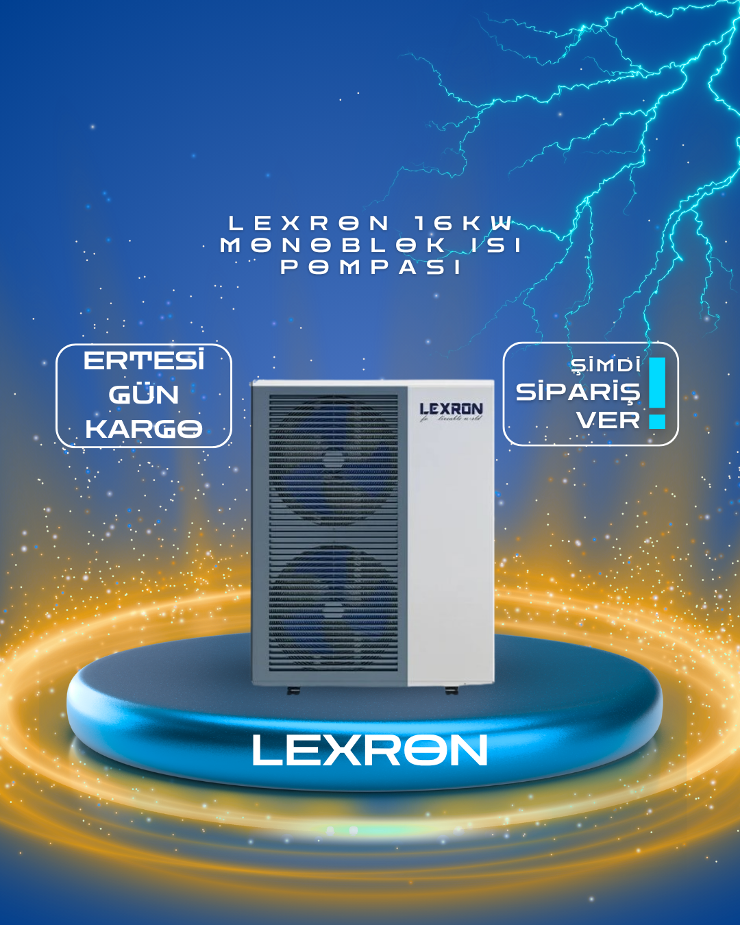 LEXRON LEXRON 16KW MONOBLOK ISI POMPASI