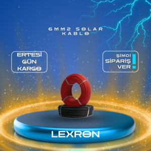 6mm2 SOLAR KABLO