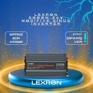 LEXRON 2000W-24V MODİFİYE SİNÜS İNVERTER