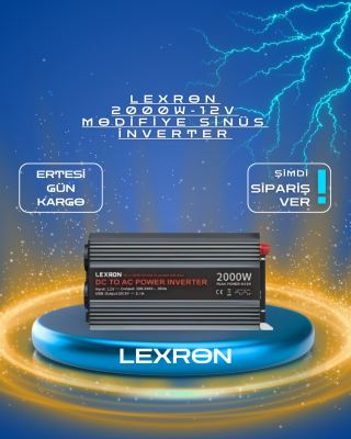 LEXRON 2000W-12V MODİFİYE SİNÜS İNVERTER