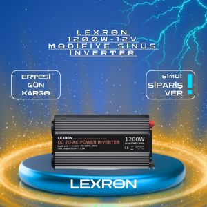 LEXRON 1200W-12V MODİFİYE SİNÜS İNVERTER