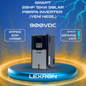 SMART 20HP 15KW SOLAR POMPA INVERTER (YENİ NESİL)(900VDC)