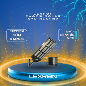 LEXRON 2400W SOLAR AYDINLATMA