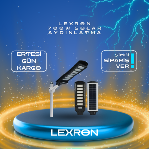 LEXRON 700W SOLAR AYDINLATMA